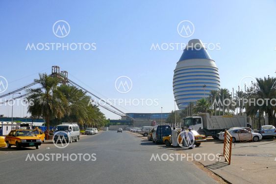 KHARTOUM, SUDAN - 22 NOVEMBER 2008: View of the city.