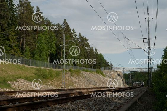 Järnvägsövergången i Sandtorp #1-2