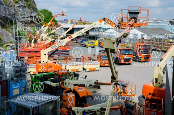 Crane Hire Yard