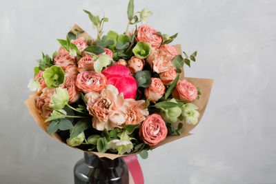 Bouquet of different flowers in a mixed arrangement...
