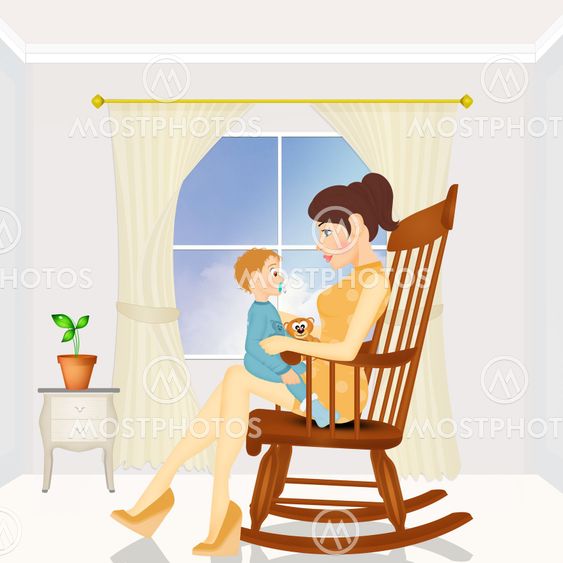 mom rocking chair