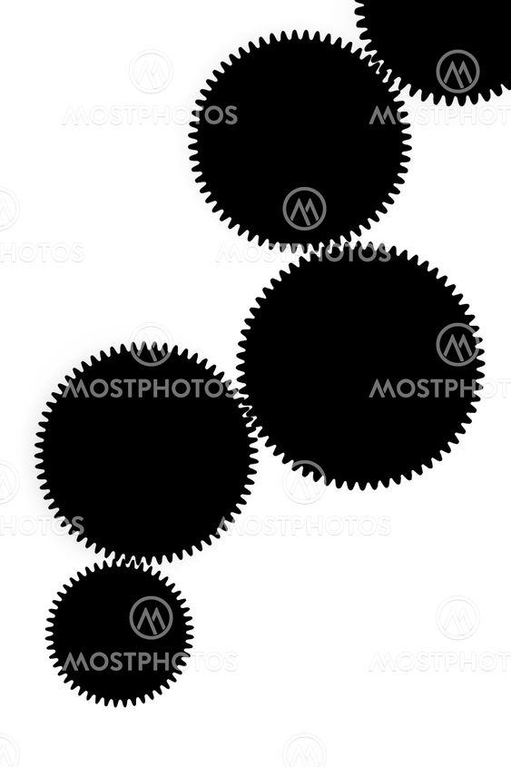 gears silhouette