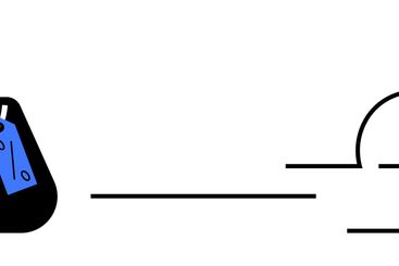 Black handbag with blue tassels, cloud, and musical note...