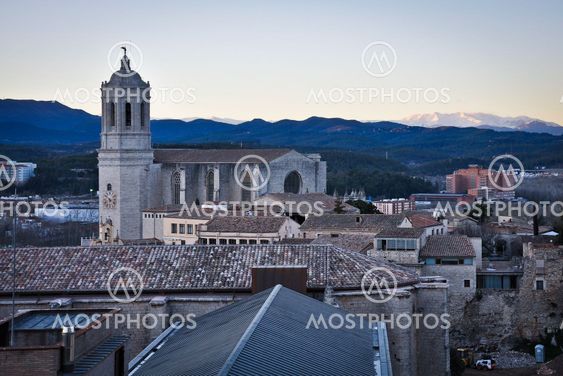 Girona by Evening