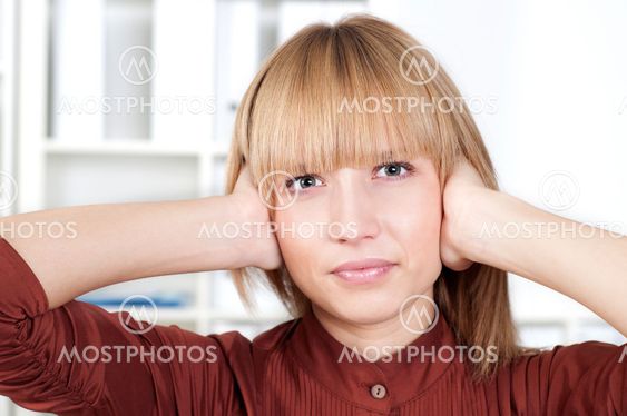 portrait of beautiful business woman