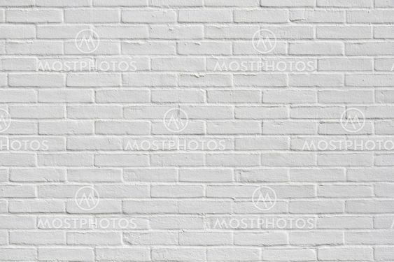White brick wall
