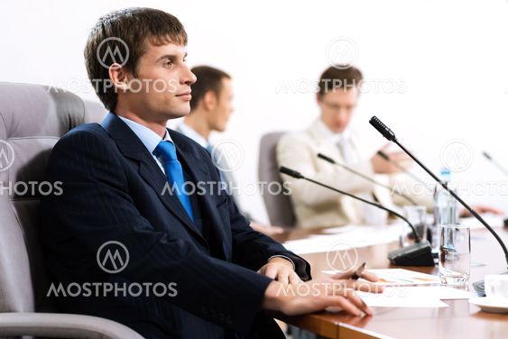 Portrait of a businessman