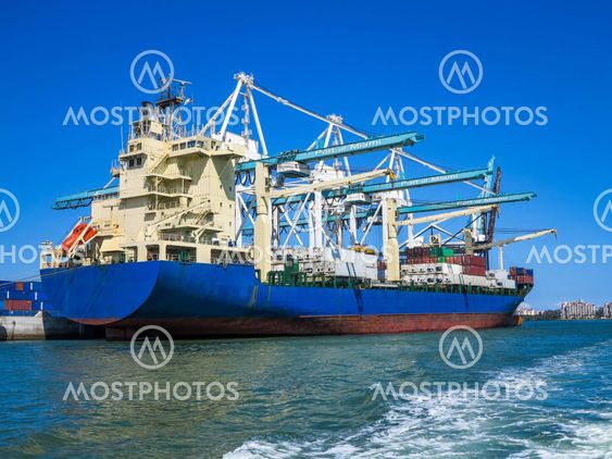 Port of Miami Cargo Ship