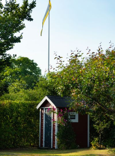 Swedish garden shed