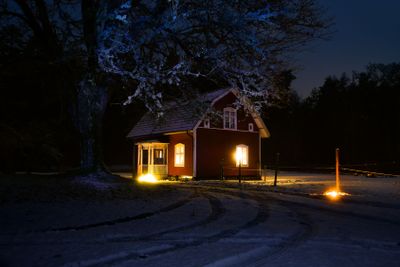 A winter evening in Småland