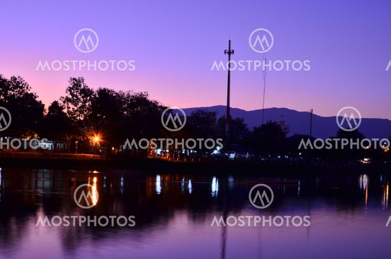 Waterfront evening.