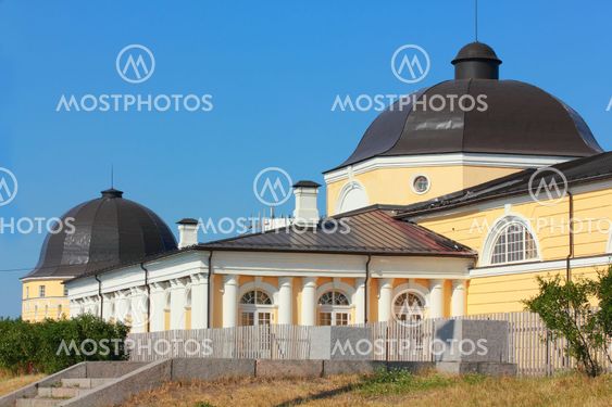 Building in Arkhangelsk is Gostiny Dvor