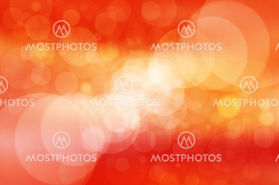 abstract circles on orange background
