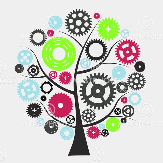 Machine Gear Wheel Cogwheel Vector
